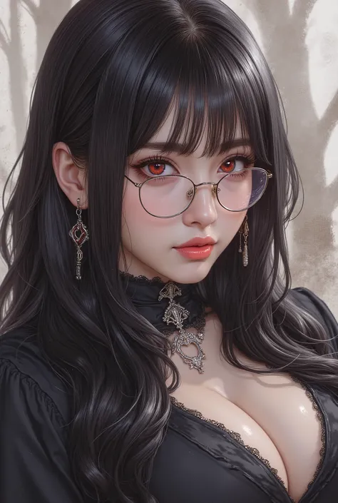 (  Highest Quality, best illustrations,high image quality:1.2), (Horror Fantasy:1.5), (ink and watercolor:1.5),(Ominous Scenery   :1.5),(A lot of dust rises:1.5),(  Dirt Track   :1.5),(wonderful:1.5),(masterpiece:1.5),  (Powerful figures:1.1、Big Breasts:1....