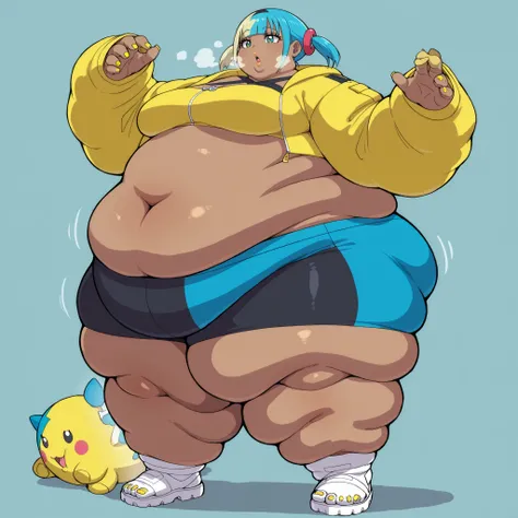 <lora:CanariZAILXLV1.0v01:1>, CanariZAILXLV1.0v01,
short hair, twintails, short twintails, blunt bangs, blue hair, blonde hair, black hair, multicolored hair, two-tone hair, eyelashes, blue eyes, nail polish, yellow nails, blue nails, fingernails, medium b...