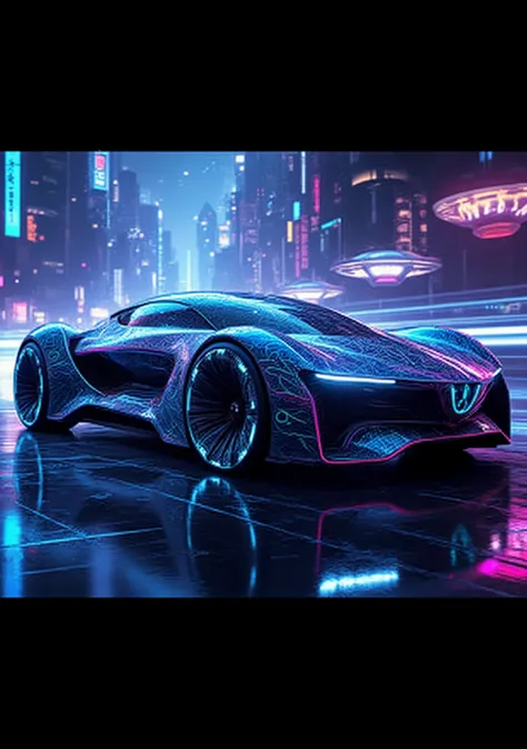sci-fi concept car,