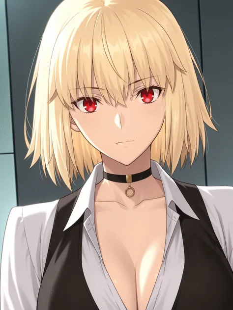 , jaehahan, blonde hair, red eyes,,(Ufotable style , Ufotable anime) , (Anime color scheme: 1) , (Anime screenshots: 1 . 2) , (Masterpiece , best quality , stunning quality , extremely beautiful , high resolution , super detailed , absurd , best quality) ,...