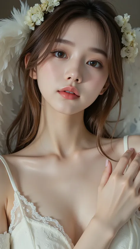 little beautiful girl、(((boob, molester, deep clevage)))、shame、super realistic:1.3、top quality、Max Image Quality、Perfect Anatomy