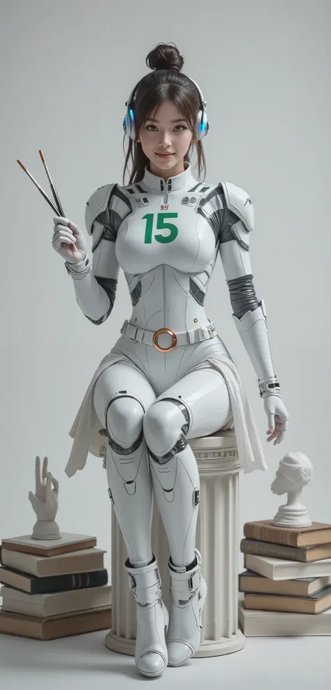 ((NSFW:0.000001)),(((hyperrealistic photography:2))),((cute girl with a tender and flirtatious look:2)),((realistic face:1.8)),(cute and big smile:2),((girl with European features or Russian features)),((very pretty and sensual girl with her hair up)),((gr...