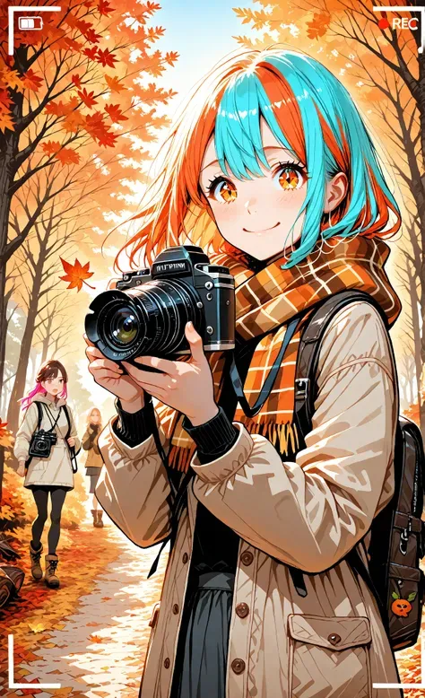 Autumn Vibes & Camera Smiles! 🍂📸