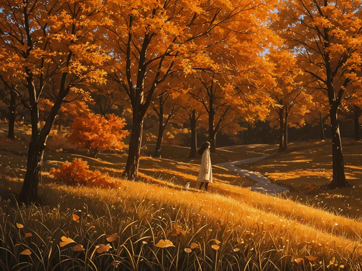 score_9, score_8_up, score_7_up, score_6_up, score_5_up, score_4_up, 
BREAK
(masterpiece: 1.0), best quality, perfect anatomy, perfect composition, perfection,
BREAK
Landscape art, lush grass, autumn colors, gold and orange colors, grassy hills, large tree...