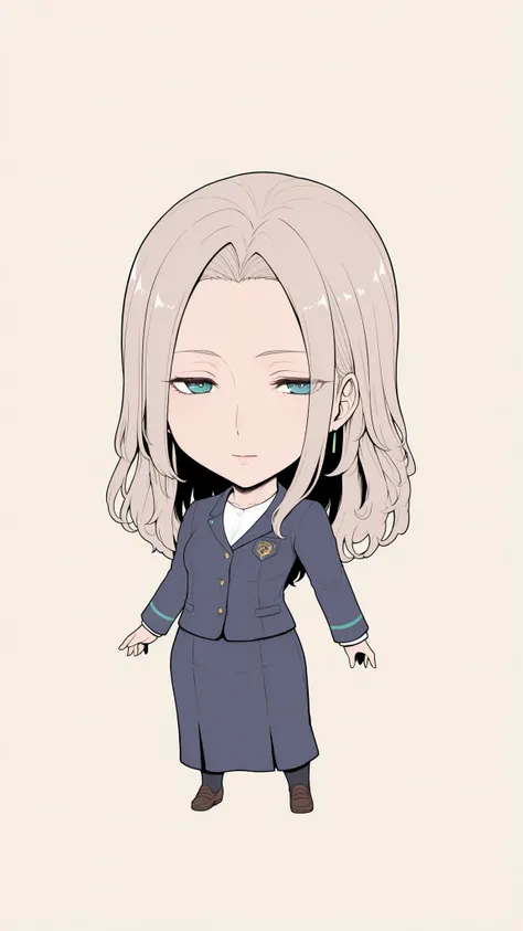 flat art, FLAT COLOR,Denki Style 3,1 girl,chibi