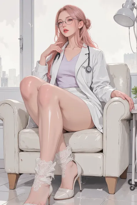 ((Obra-prima, Qualidade Superior, high resolution, Highly detailed 8k unified wallpaper)), (Shot of a huge and impressive nude goddess, Impressive Beauty, Perfect proportions, corpo lindo, slender body beauty:1.3), fundo simples, fundo branco, fundo desfoc...