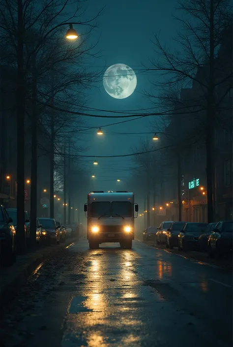 Street lights and dawn held a handover ceremony
Coin with ginkgo leaves shaking the moonlight
The bell of the milk delivery truck
Silence as shattering glass
In the crisp touch of milk bottles
The whole city
I'm putting the dew on my lashes
Blink gently
Th...