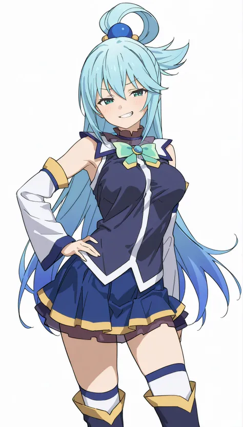 { score_9, score_8_up, score_7_up, } { { } } { masterpiece, high quality, best quality, highres}
BREAK
[ (この素晴らしい世界に祝福を！)_Artstyle_LoRA  : hentai_Artstyle_Lora  : NSFW   ]
BREAK
[ 1girl, solo, aqua \(konosuba\), multicolored hair, 2-tones color hair, long ...