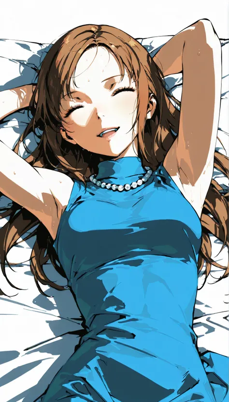 { score_9, score_8_up, score_7_up, } { { } } { masterpiece, high quality, best quality, highres}
BREAK
{ (Soejima_Shigenori)_Artstyle_LoRA    : hentai_Artstyle_Lora :   : NSFW ,  } 
BREAK
{ 1girl, Mika, long hair, brown hair, forehead, sidelock, blue dress...