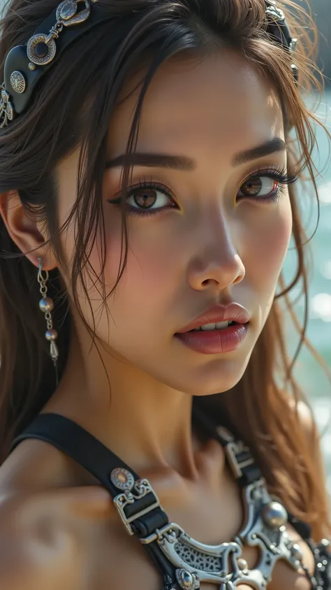 Realistic, (Photorealistic realism), ((ultra quality, extremely details, digital art)), ((focus on extremely Realistic Proportion Body, Anatomically Correct:1.2)), Beautiful Girl, "Eyes (acid-resistant terminology) (macro-details:1 . 25) * Moist corneal s...