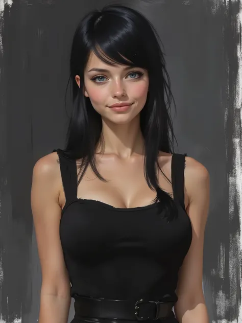 sketch painting, marinette Dopanchan, A very beautiful and cute 22 year old woman. (Sharp focus on the face:1.5), (blue eyes:1.5), (((western eyes))), (extremely detailed blue eyes:1.5), (((beautiful eyes, beautifully detailed eyes))), (((delicately detail...