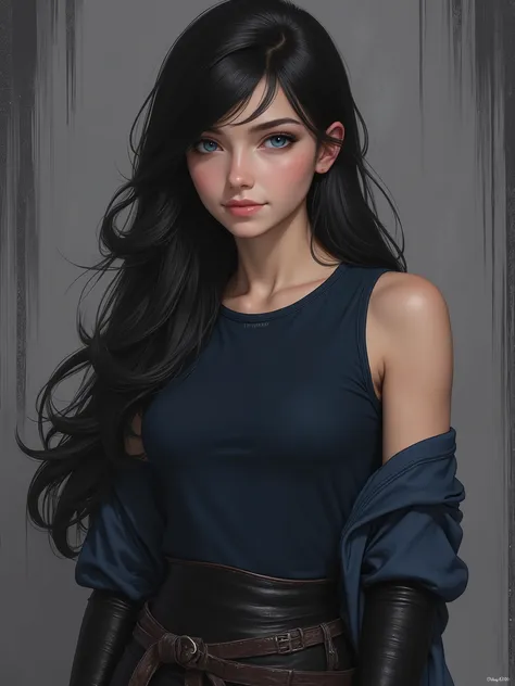 realistic cartoon, marinette Dopanchan, A very beautiful and cute 22 year old woman. (Sharp focus on the face:1.5), (blue eyes:1.5), (((western eyes))), (extremely detailed blue eyes:1.5), (((beautiful eyes, beautifully detailed eyes))), (((delicately deta...