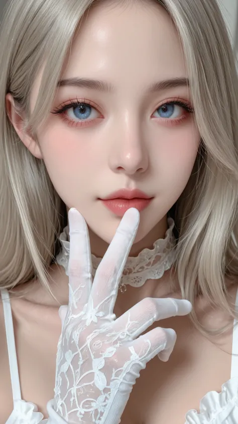 Masterpiece, detailed, high quality, top quality, 特別に演出されたシーン、close up portrait, from chest up, ポニーテールの日本人女が夕日に照らされて光が反射しています、detailed cute k-pop idol face, high resolution beautiful face, stand and spread legs wide, 女性は透明なレインコートを着ています、女性は透明なセクシャルなパンツを履いてい...