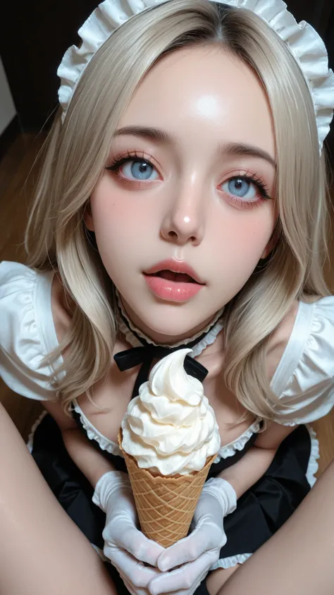 Masterpiece, detailed, high quality, top quality, 特別に演出されたシーン、close up portrait, from chest up, ポニーテールの日本人女が夕日に照らされて光が反射しています、detailed cute k-pop idol face, high resolution beautiful face, stand and spread legs wide, 女性は透明なレインコートを着ています、女性は透明なセクシャルなパンツを履いてい...