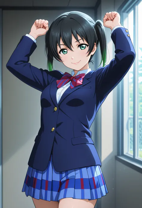  
(llas:1.2), (masterpiece, very aesthetic, absurdres:1.2), best quality, newest, perfect anatomy, perfect lighting, anime coloring BREAK
llas, masterpiece, very aesthetic, absurdres, best quality BREAK,1girl, solo, (takasaki yuu:1.2), black hair, multicol...