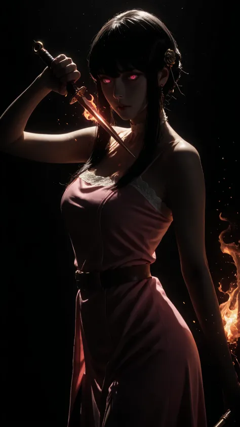 Thorn Princess,yor briar,Yor Forger,Yor the Thorn Princess,masterpiece,best quality,amazing quality,4k,very aesthetic,high resolution,ultra-detailed,Yor Forger from Spy x Family, Yor Forger \(Spy x Family\),(masterpiece:1.2, Best Quality), ((high_quality))...