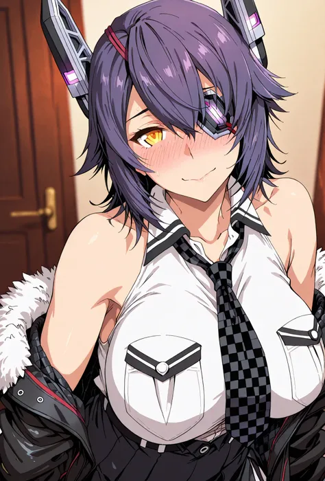 Tenryuu kai ni  \(kancolle\), , score_9, score_8_up, score_7_up, source_anime, top quality, (seductive, blush), , Official Art, viewers, masterpiece, ultra-HD, high detail, depth of field, top quality, 8k, top quality, ergonomic,Official Art, 1 girl,solo, ...