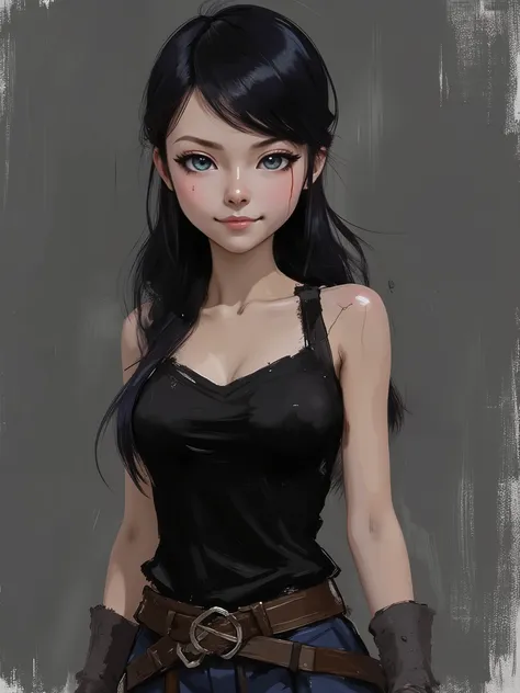 sketch painting, marinette Dopanchan, nvinkpunk, A very beautiful and cute 22 year old woman. (Sharp focus on the face:1.5), (blue eyes:1.5), (((western eyes))), (extremely detailed blue eyes:1.5), (((beautiful eyes, beautifully detailed eyes))), (((delica...
