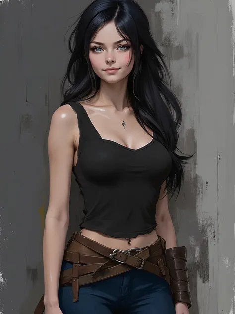 sketch painting, marinette Dopanchan, nvinkpunk, A very beautiful and cute 22 year old woman. (Sharp focus on the face:1.5), (blue eyes:1.5), (((western eyes))), (extremely detailed blue eyes:1.5), (((beautiful eyes, beautifully detailed eyes))), (((delica...