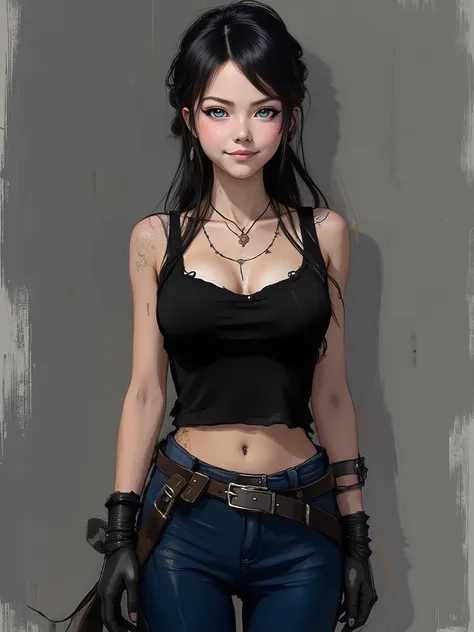 sketch painting, marinette Dopanchan, nvinkpunk, A very beautiful and cute 22 year old woman. (Sharp focus on the face:1.5), (blue eyes:1.5), (((western eyes))), (extremely detailed blue eyes:1.5), (((beautiful eyes, beautifully detailed eyes))), (((delica...