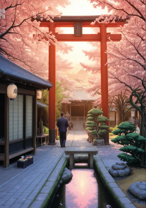 detailed sakura trees, hanami festival, scenic Kyoto landscape, traditional Japanese architecture, people enjoying picnic, warm spring atmosphere, 4K, intricate sakura trees, hanami festival celebration, picturesque Kyoto scenery, ornate Japanese buildings...