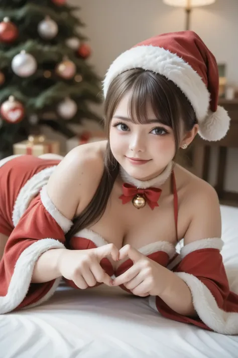 Woman striking a cute pose v1