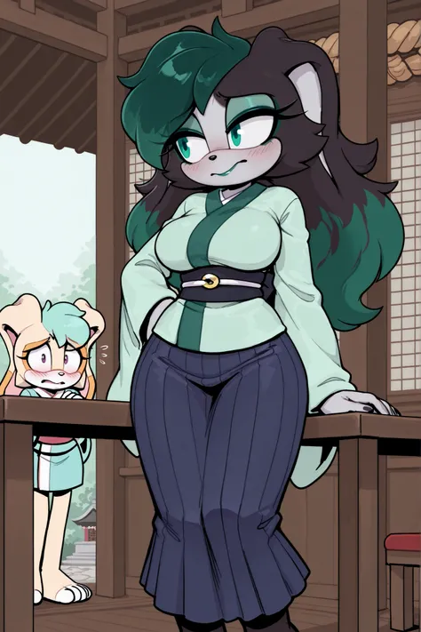 evnstnly, source_furry, Sonic OC, (potential relative of Vanilla the Rabbit), high quality photos, Ochen by illustraciya high quality photos, ultra detailed illustration, Anthropomorphic Fluffy Rabbit:1,9, beautiful, flustered, delgado, the ideal body, Art...