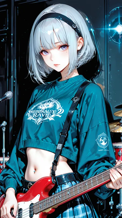 Band Name: "CØRRENT"
This band name, meaning "trend," "tide," and "current," reflects our determination to always be at the forefront of the times and create new waves in the music scene.
Member Profile
Role Name Characteristics
Vocals & Guitar: Akari (Age...