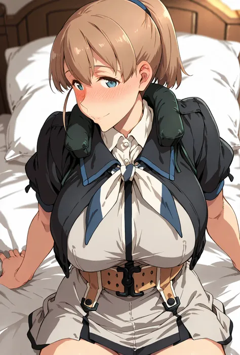 intrepid (kancolle), ,,, score_9, score_8_up, score_7_up, source_anime, top quality, (seductive, blush), viewers, Official Art, viewers, masterpiece, ultra-HD, high detail, depth of field, top quality, 8k, top quality, ergonomic,Official Art, 1 girl,solo, ...