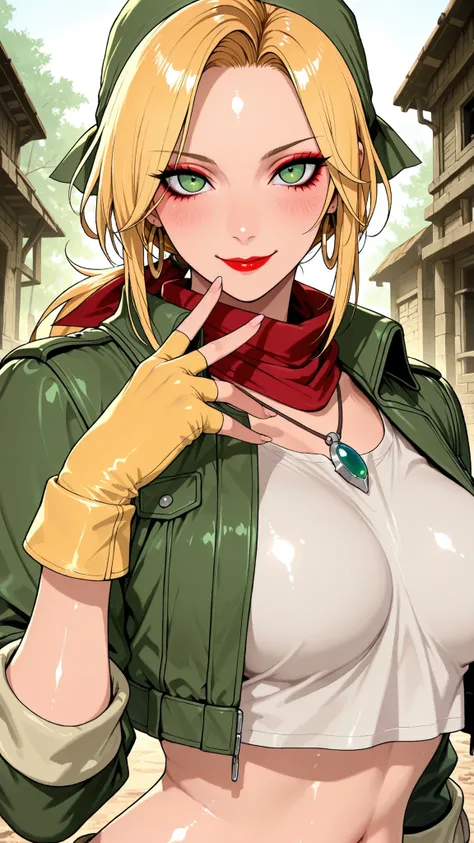 (masterpiece),top quality,great quality,VERY BEAUTIFUL,absurd,Newest,perfect body,glossy skin,perfect eyes,detail1eye,Well Defined Fingers,well-defined nails,Anime Style,Outdoors,1girl,solo,upper body with clear contours,(PORTRAIT:1.5),I'm watching viewers...