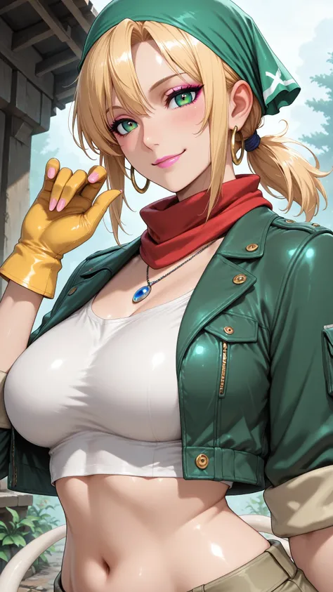 (masterpiece),top quality,great quality,VERY BEAUTIFUL,absurd,Newest,perfect body,glossy skin,perfect eyes,detail1eye,Well Defined Fingers,well-defined nails,Anime Style,Outdoors,1girl,solo,upper body with clear contours,(PORTRAIT:1.5),I'm watching viewers...