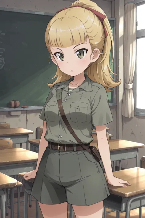 蕨(ガールズ&パンツァー)っぽいキャラ V1.0