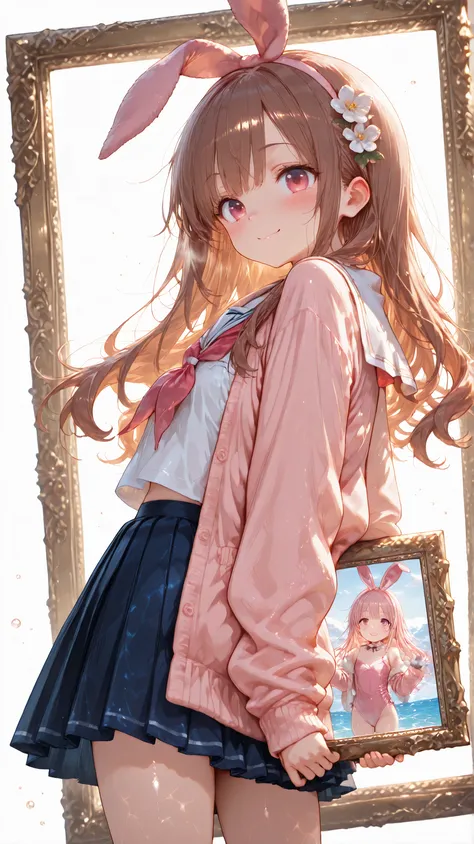 Shiny skin, Babe, character, meroko.
masterpiece, best quality, ultra detailed, high resolution, 8k, caustics, super detailed skin, perfect anatomy, dynamic lighting, elaborate eye depiction, beautiful detailed eyes, a cute anime girl,
very flat chest, sk...