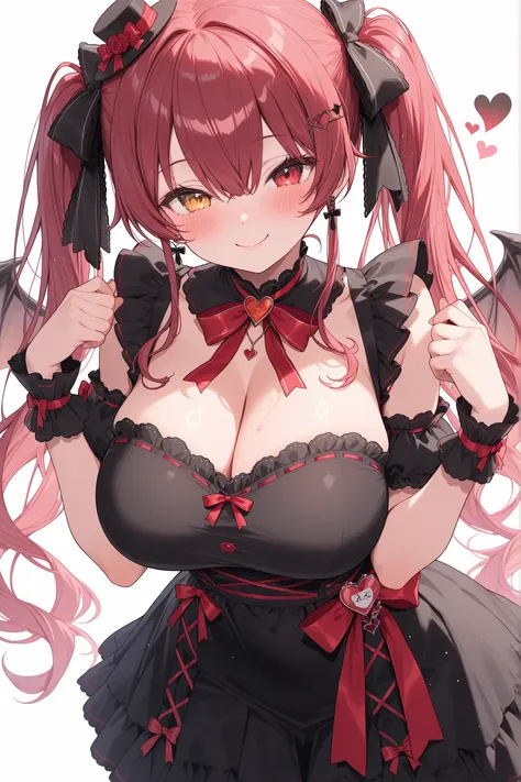 top quality, ultra detail, 8K quality,1 girl,hololive houshou marin、pretty face、cute smile、big breasts、Good proportions