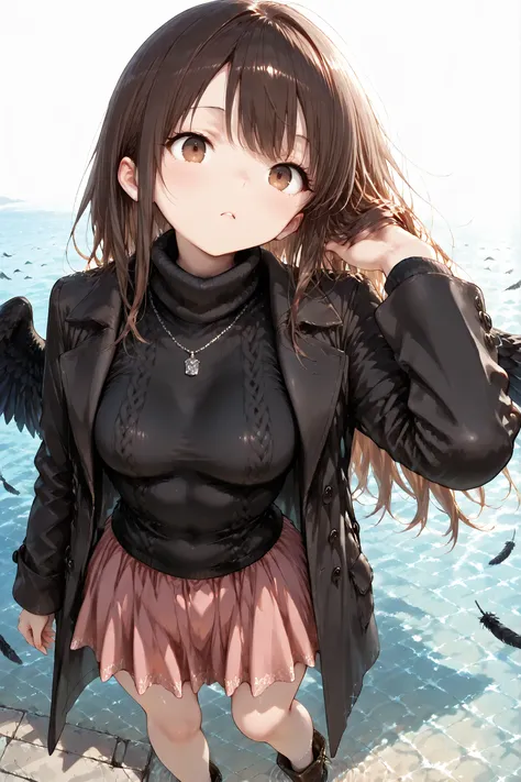 Shiny skin, Babe, character.
masterpiece, best quality, ultra detailed, high resolution, 8k, caustics, super detailed skin perfect anatomy, dynamic lighting, elaborate eye depiction, beautiful detailed eyes, a cute anime girl.

# body
tall body, 8 heads ta...