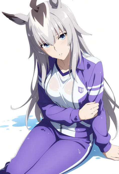 Oguri,,Uma Musume, cowboy shot, traditional media, light embarrassed, covering private,((dutch angle)),from above,
high quality , Highest Quality , masterpiece, high resolution , detailed face( Lola: Oguri),anatomically accurate, detailed hair(Lola: Ogur...