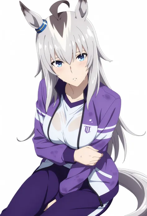 Oguri,,Uma Musume, cowboy shot, traditional media, light embarrassed, covering private,((dutch angle)),from above,
high quality , Highest Quality , masterpiece, high resolution , detailed face( Lola: Oguri),anatomically accurate, detailed hair(Lola: Ogur...