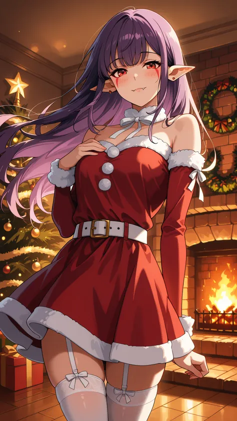 BREAK (masterpiece:1.2),highly detailed realistic anime background, warm living room with Christmas tree,cinematic perspective, deep contrast and vibrant highlights, AMOLED lighting style, SDXL realism, ultra high quality, no people,
soft lights,  
present...