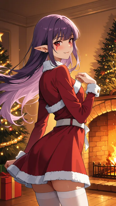 BREAK (masterpiece:1.2),highly detailed realistic anime background, warm living room with Christmas tree,cinematic perspective, deep contrast and vibrant highlights, AMOLED lighting style, SDXL realism, ultra high quality, no people,
soft lights,  
present...