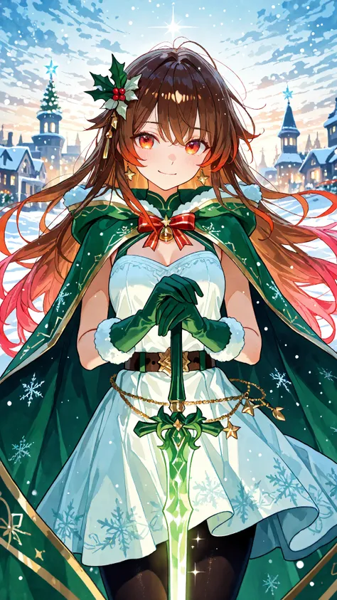 Christmas Heroine OC - Isa Greenwell