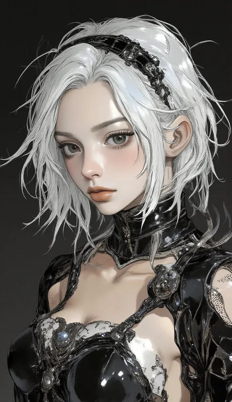 score_9, score_8_up , score_7_up , score_6_up , score_5_up ,Rating_Safety, source_photorealistic BREAK {(masterpiece,top quality, 16k portrait , Ultra High Definition, very detailed work, Elegant and beautiful face 、eye 、skin、My hair)} BRE...