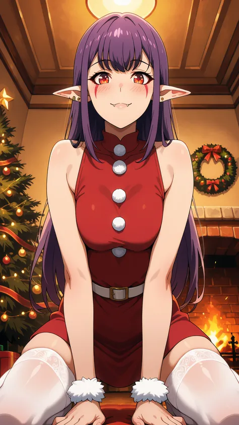 BREAK (masterpiece:1.2),highly detailed realistic anime background, warm living room with Christmas tree,cinematic perspective, deep contrast and vibrant highlights, AMOLED lighting style, SDXL realism, ultra high quality, no people,
soft lights,  
present...