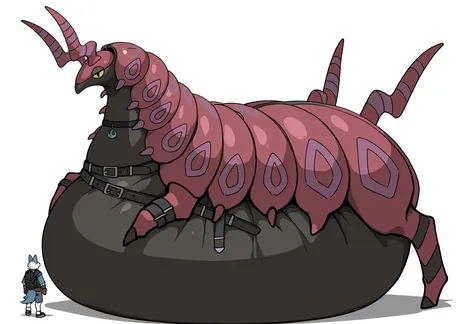full body, furry scolipede, wide bottom, heavy bottom, wided legs,short digitigrade leg, giant pearshape body, no nipple,detailed face,4k ultfigurelity, (4k half body view:1.0),(detailed face),(cute face),ultra high detailed body,feral scolipede,enormous b...