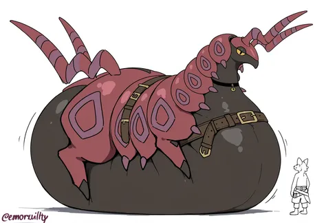 full body, furry scolipede, wide bottom, heavy bottom, wided legs,short digitigrade leg, giant pearshape body, no nipple,detailed face,4k ultfigurelity, (4k half body view:1.0),(detailed face),(cute face),ultra high detailed body,feral scolipede,enormous b...