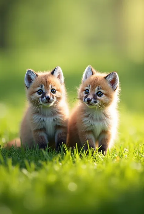 English Prompt (for AI image generation)

“Two mink standing on fresh green grass in natural daylight. Highly realistic, detailed fur texture, bright eyes, soft natural shadows. The scene should look clean, beautiful, and suitable for a premium printed cal...