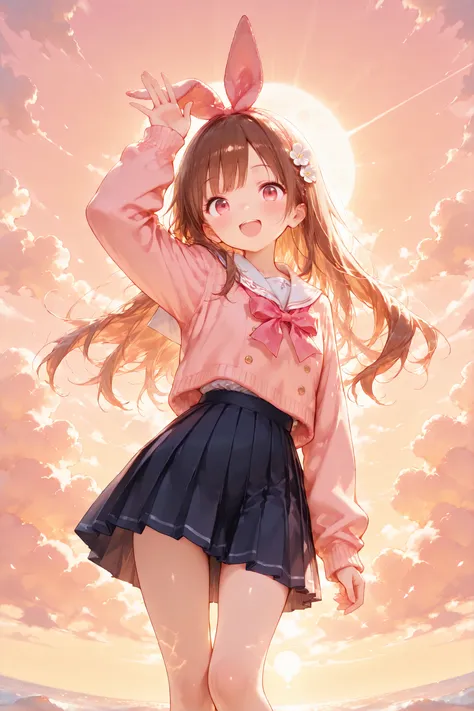 Shiny skin, Babe, character, meroko.
masterpiece, best quality, ultra detailed, high resolution, 8k, caustics, super detailed skin perfect anatomy, dynamic lighting, elaborate eye depiction, beautiful detailed eyes, a cute anime girl.
# body
very flat che...