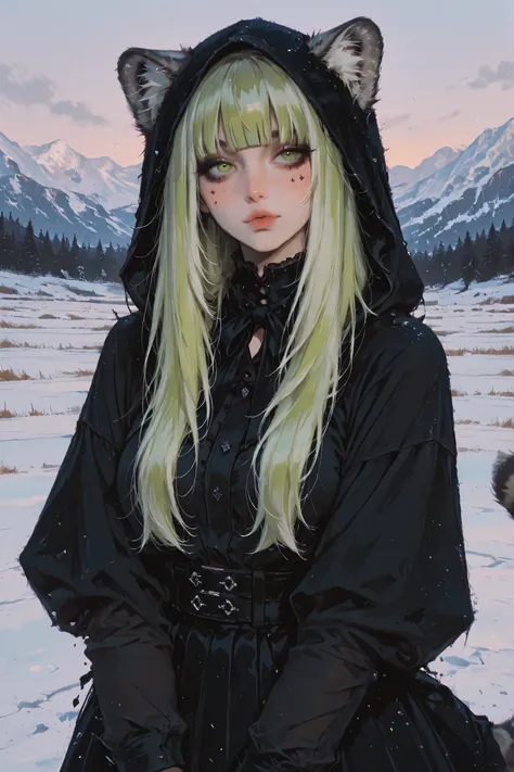 anime style, anime coloring, 8k, HDR, extremely detailed face and eyes, beautiful face and eyes, solo, beautiful, cool, masterpiece, top quality, great
quality, pose,
background, highres, matte colouring, flat colouring, 1girl, young woman, apathetic face ...