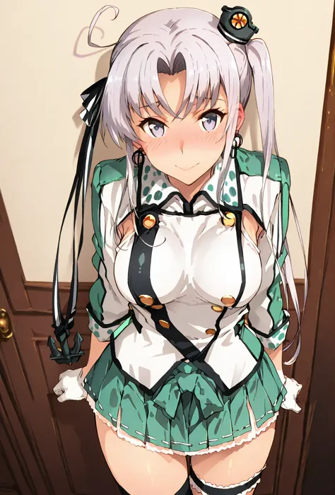 akitsushima(kancolle)\(kancolle\) , score_9, score_8_up, score_7_up, source_anime, top quality, (seductive, blush), , Official Art, looking at viewer, masterpiece, ultra-HD, high detail, depth of field, top quality, 8k, top quality, ergonomic,Official Art,...