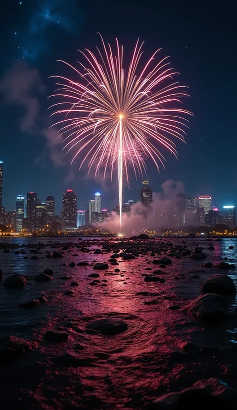 
20
"Bright fireworks over the metropolis"
"LARGE"
