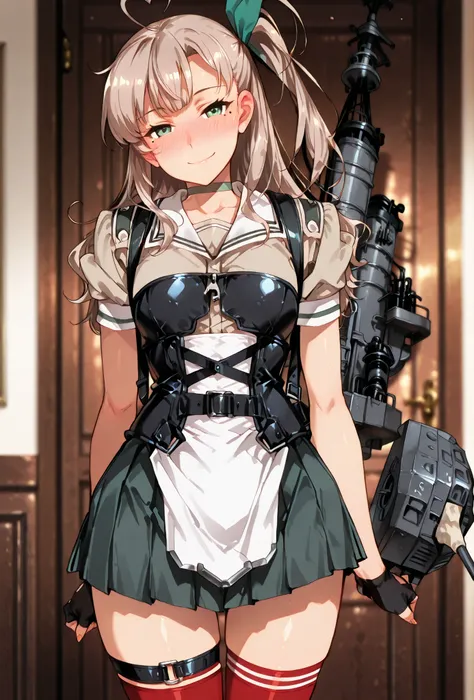 Kashi \(kantai collection\)\(kancolle\) , score_9, score_8_up, score_7_up, source_anime, top quality, (seductive, blush), Smile Yan, Official Art, looking at viewer, masterpiece, ultra-HD, high detail, depth of field, top quality, 8k, top quality, ergonomi...